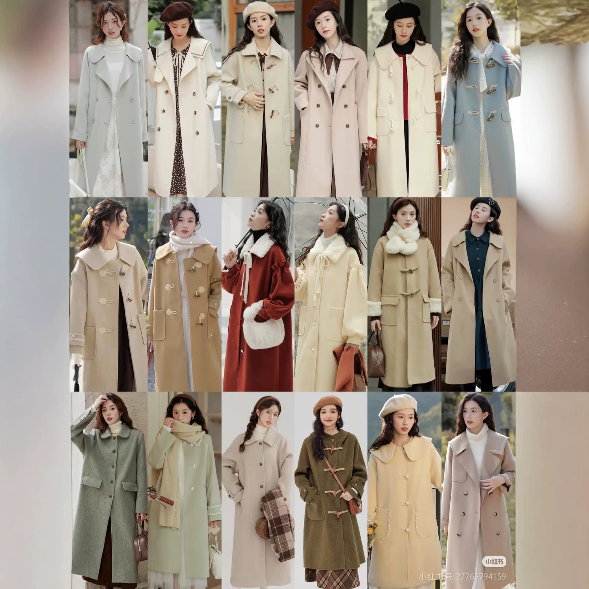 Nanyou autumn and winter new double-sided wool cashmere woolen coat women's mid-length coat women's brand women's clothing wholesale