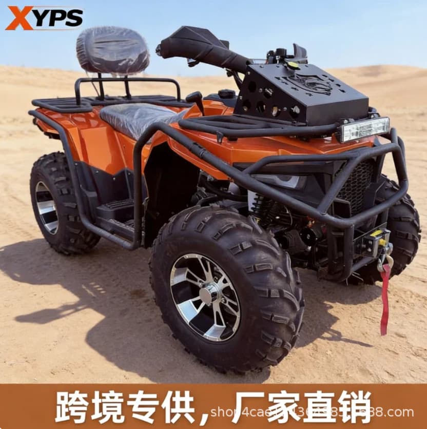 4WD All-Terrain ATV Beach Buggy 4-Wheel Off-Road Motorcycle 400cc Automatic 4x4 Cross-Border Support Customization