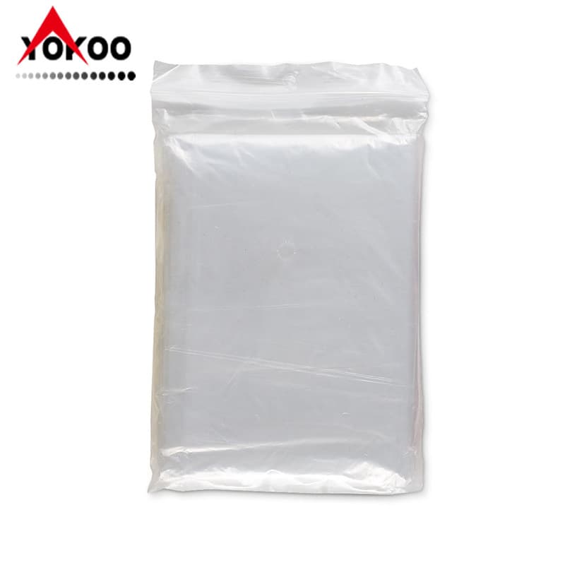 42g Transparent Disposable Poncho Raincoat PE Disposable Poncho