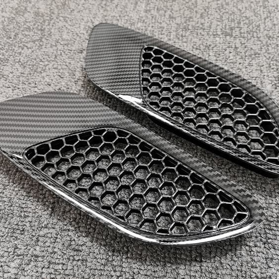 Langyu is suitable for BMW M3 universal air vent transfer printing air vent transfer printing carbon fiber pattern air vent factory direct sale
