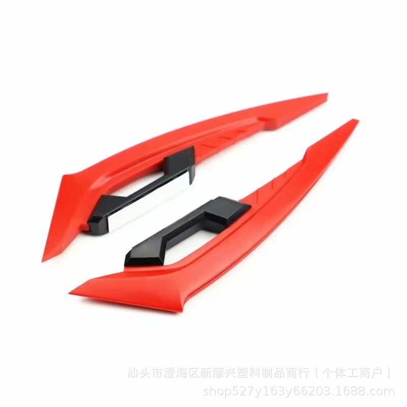 Motorcycle accessories modified fixed-wind wing wind knife calf electric car stickers decorative fixed-wind wing claw-shaped decorative stickers