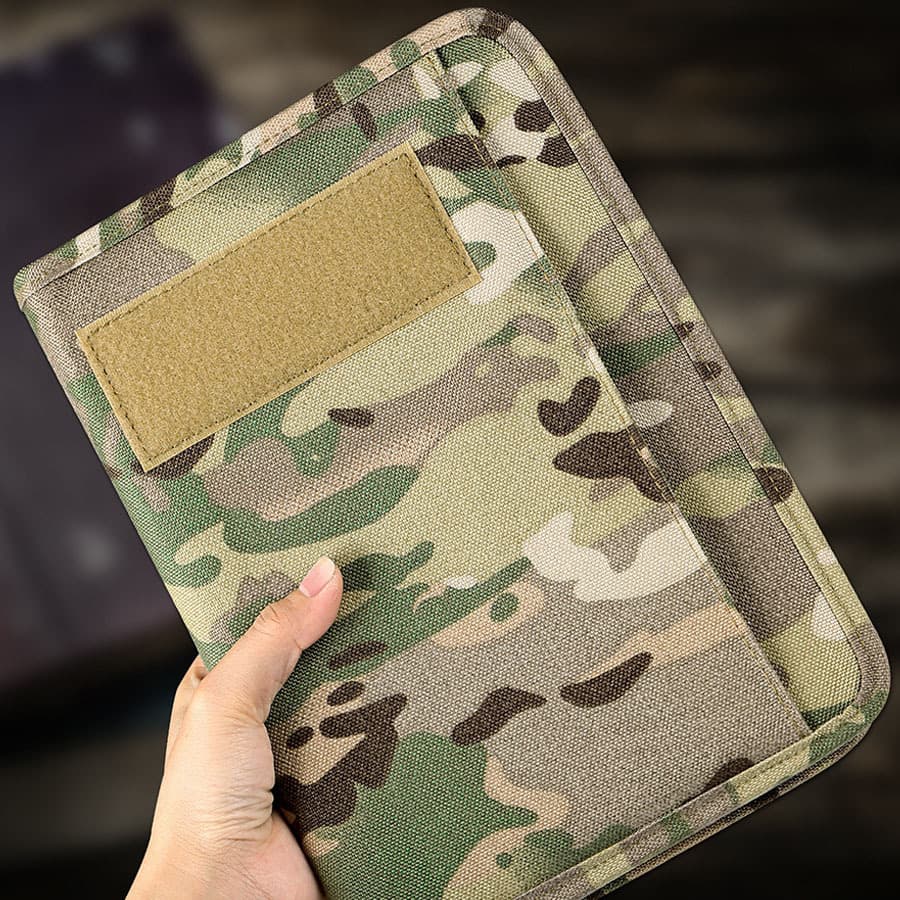 Tactical Book Cover Outdoor Camouflage Notebook Set Military Fan Supplies Field Notes Cover Cross-border Camouflage Journal Set