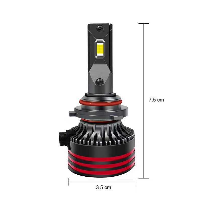 Cross-border Supply M8pro Car LED Headlight H4 H7 High/Low Beam Integrated Headlight High Power Super Bright Auto Lamp