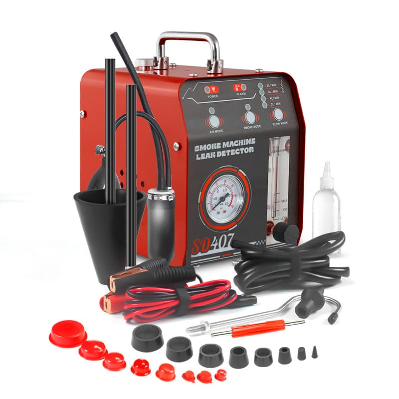 Smoke Leak Detector Car Smoke Machine Engine Intake Exhaust Pipe Leak Detection Automotive Smoke Leak Tester