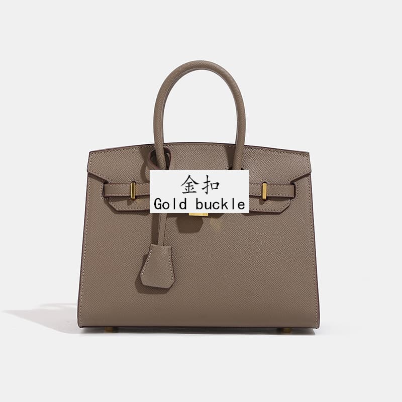 Classic Cross-Border Palm Print Platinum Bag Single Shoulder Crossbody Handheld Large Capacity Bag