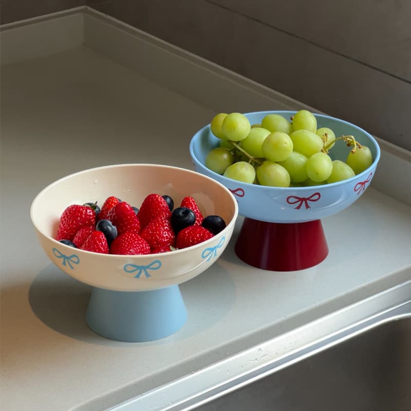 Fruit Tray for Living Room Coffee Table, Household Draining Basket, High-Aesthetic Kitchen Vegetable Washing Basket, Creative Snack Tray, Dried Fruit Tray