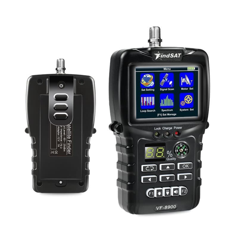 FindSAT VF8900 Satellite Finder Spectrum Analyzer