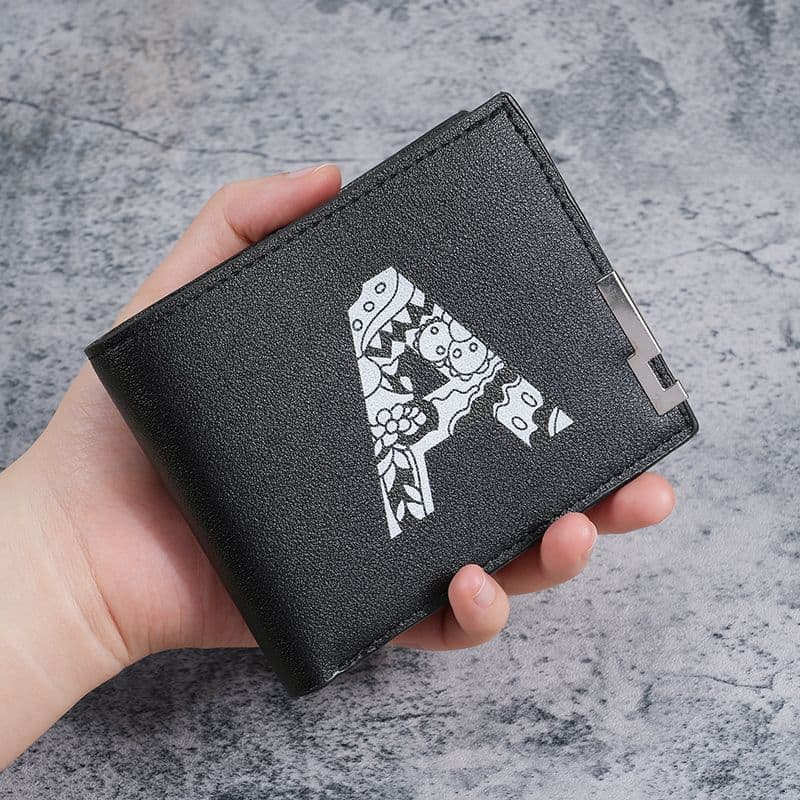 Cross-border wallet for men. Short wallet for boyfriend, friend and husband. Retro print men's 20% off change.