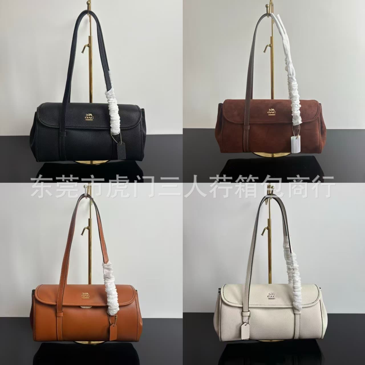 Outlet New Coco Birdget Shoulder Bag Handbag Fashion Versatile Solid Color Large Capacity Baguette Bag for Women