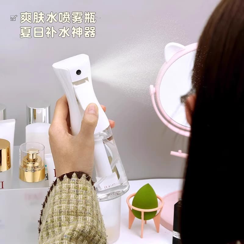 Home Essentials High Pressure Spray Bottle Ultra-Fine Mist Continuous Spray Disinfection Spray Empty Bottle