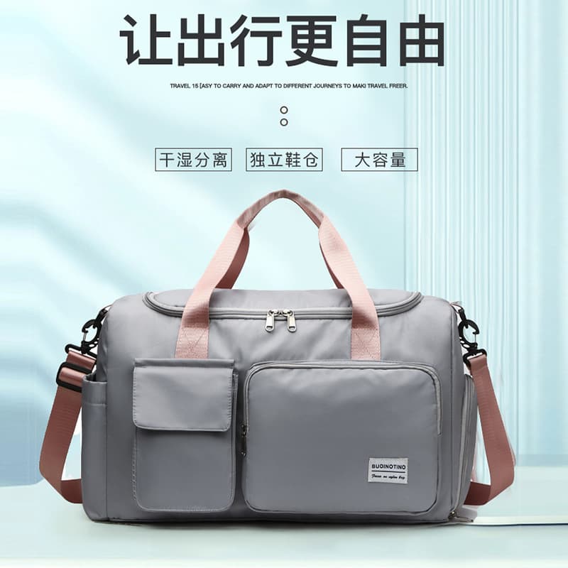 Cross-Border Multi-Function Duffle Bag Travel Bag Hospital Bag for Business Trip Carry-On Handheld Crossbody Sports Gym Bag