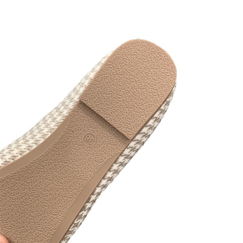 In-Stock Women's Loafers 2025 New Soft Sole Split-Toe Pig's Trotter Shoes Lazy Mule Flat Women's Shoes