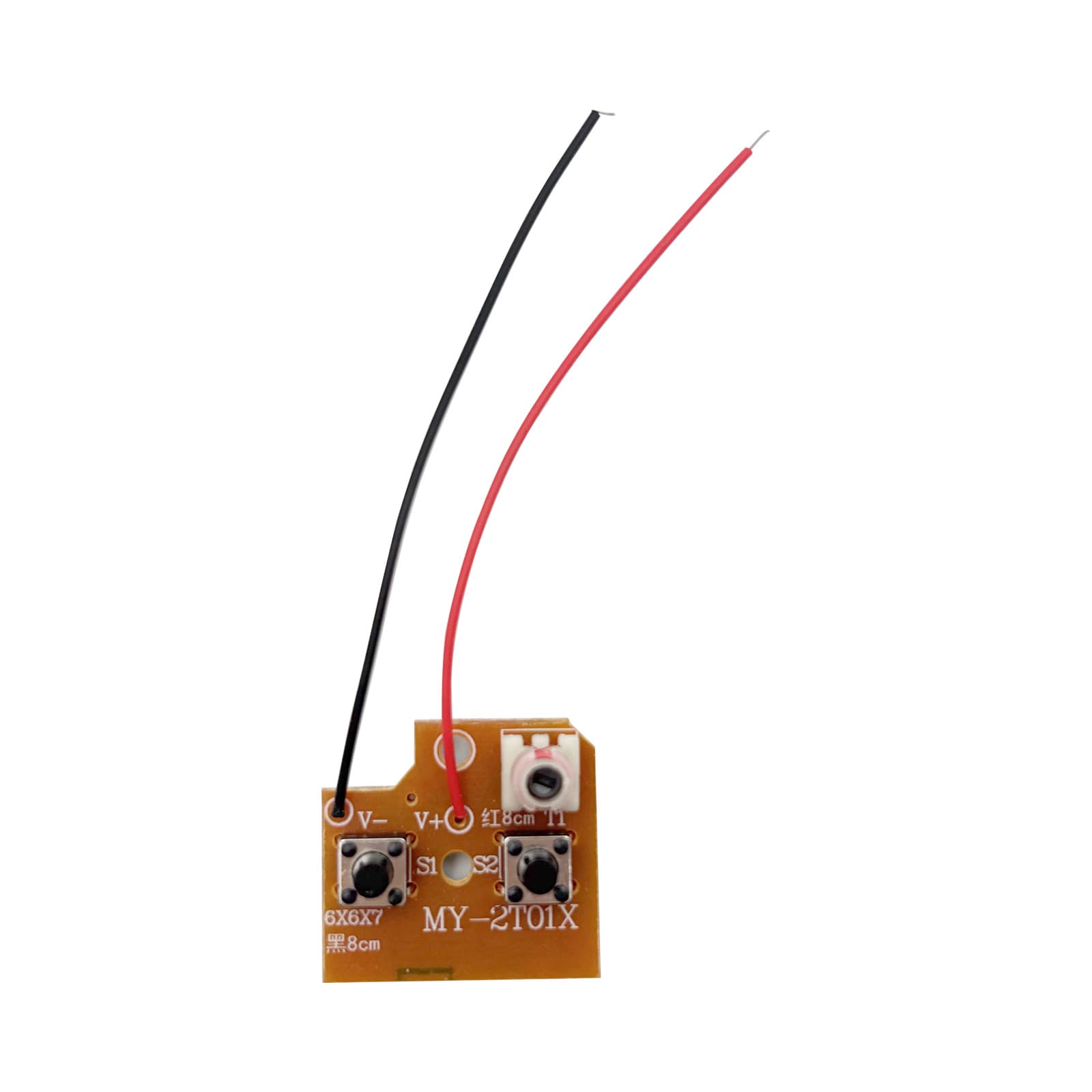 2-channel remote control car toy receiver circuit board