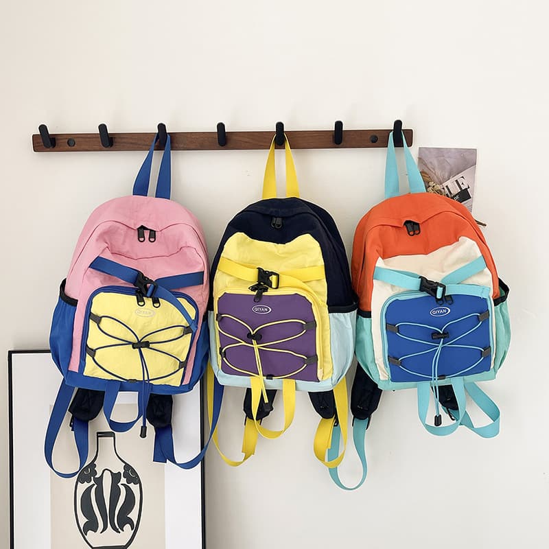 New Casual Outdoor Travel Backpack for College Students, Commuting Small Bag, Campus Minimalist Versatile Schoolbag, Backpack