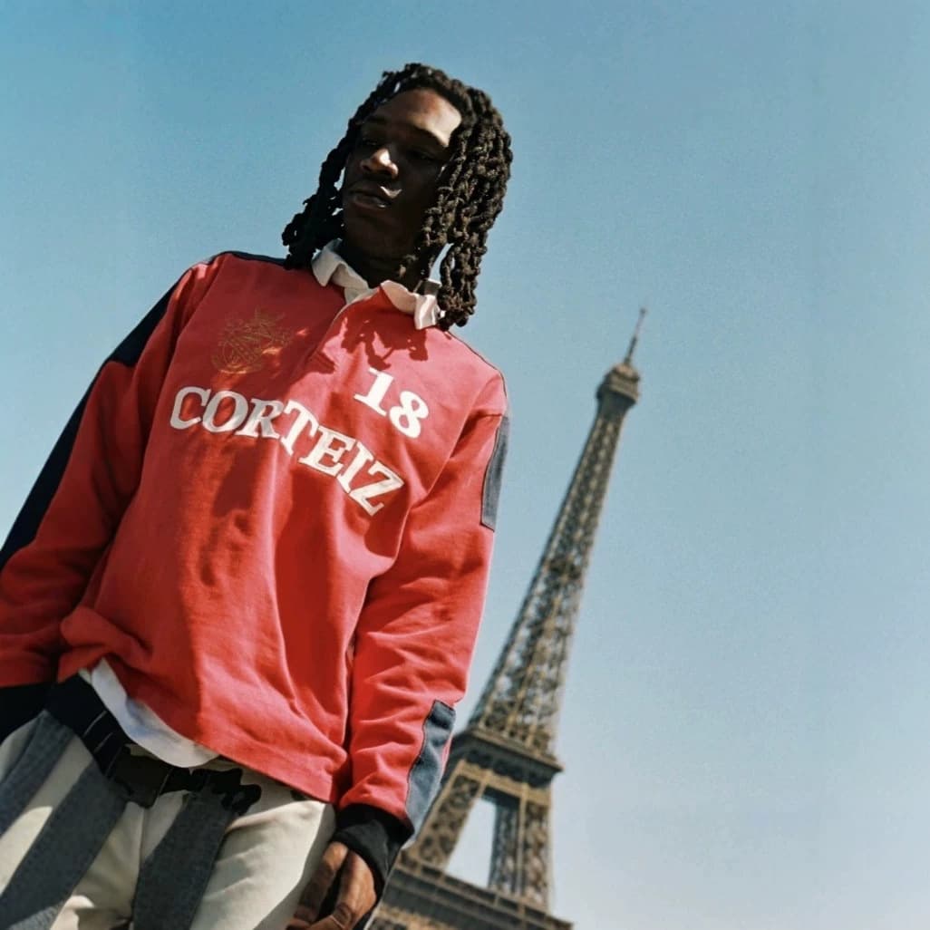 Corteiz crtz autumn jersey long-sleeved T-shirt male European and American stars same style UKDRILL rap street breathable