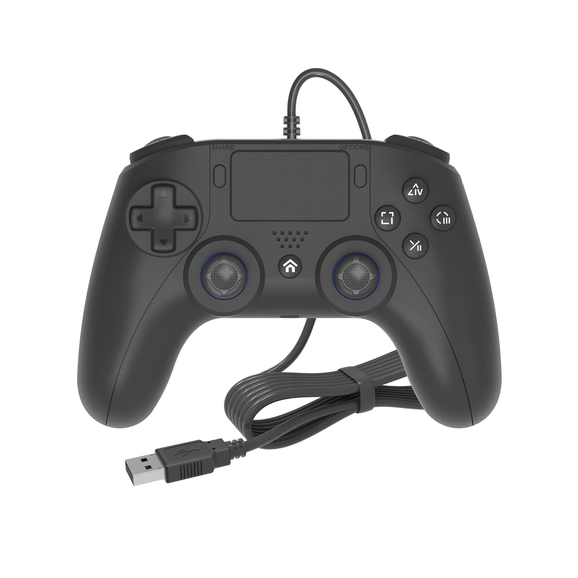 【Factory Direct】PS5 Wired Controller with Motion Sensing, Vibration, and Turbo Function PS5 Gamepad