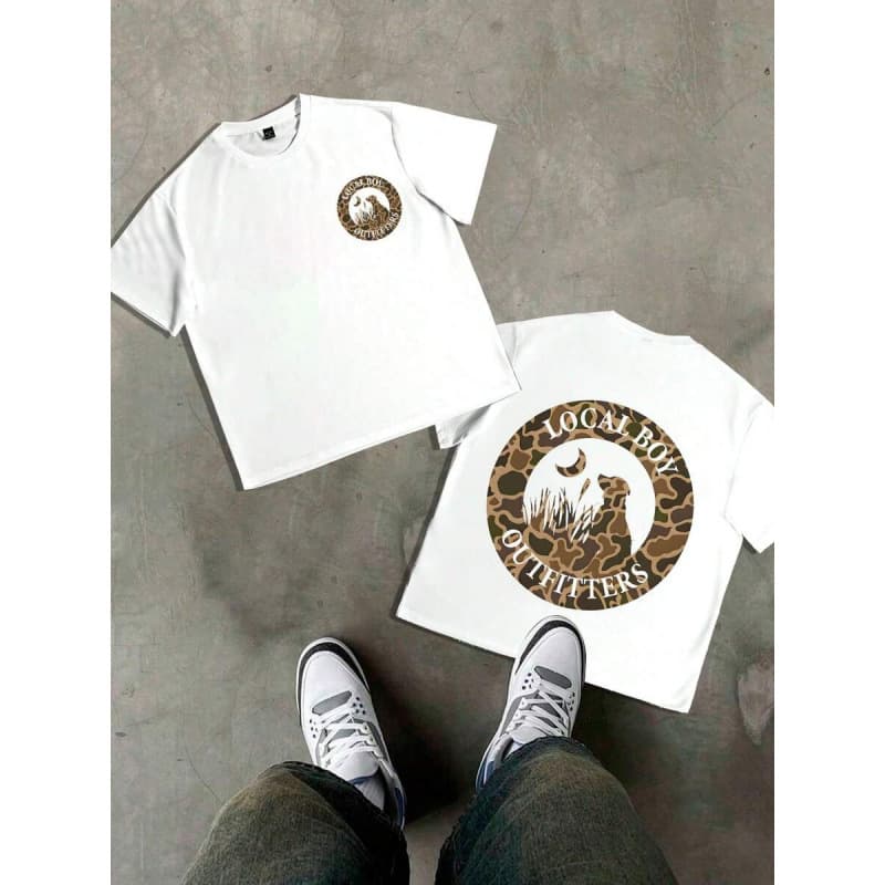 Ouma Cotton 1PCS Summer Tops, Y2K Swag Tee, Local Boy Outfitters