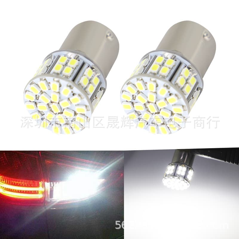 LED Light 1156 50SMD 1206 Car Turn Signal Light Brake Light Reverse Light 24V Yellow Red Green