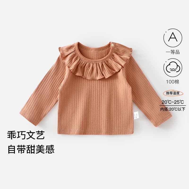 Girls' Fall/Winter Pullover Sweater, New Baby Top, Toddler Knitwear, Spring/Autumn/Winter