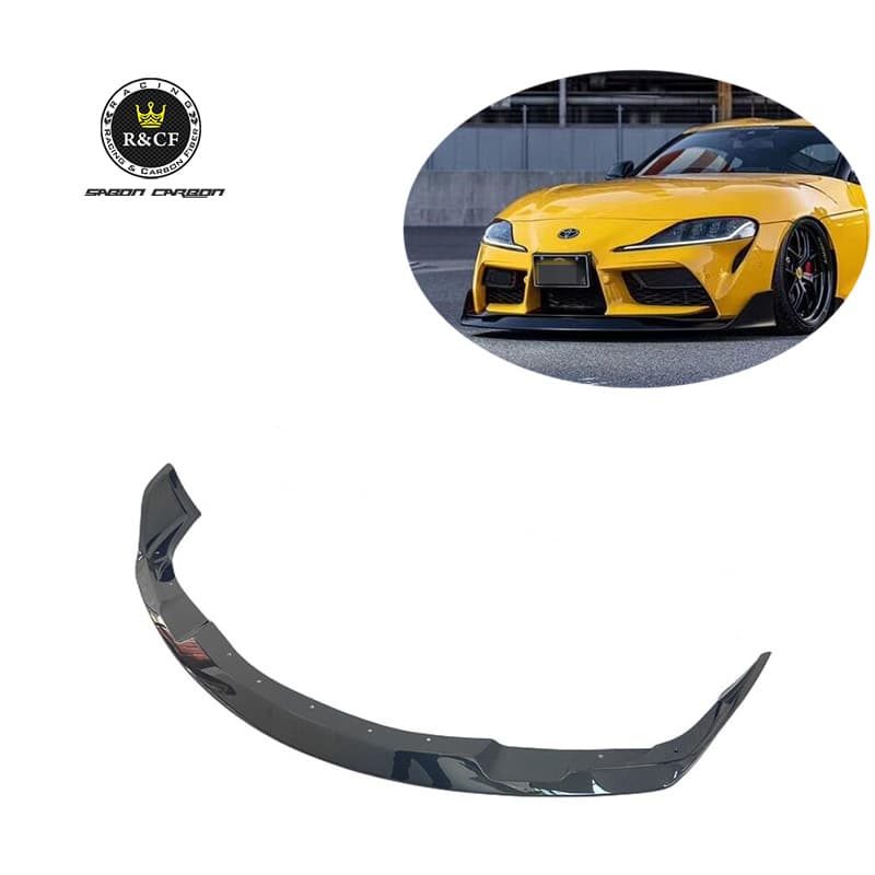 Suitable for Toyota Supra A90 A91 MK5 AG carbon fiber front lip and front spoiler 2019+
