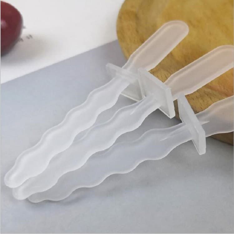 DIY Ice Cream Sticks and Popsicle Sticks Set (PP Material) with Ice Cream Molds