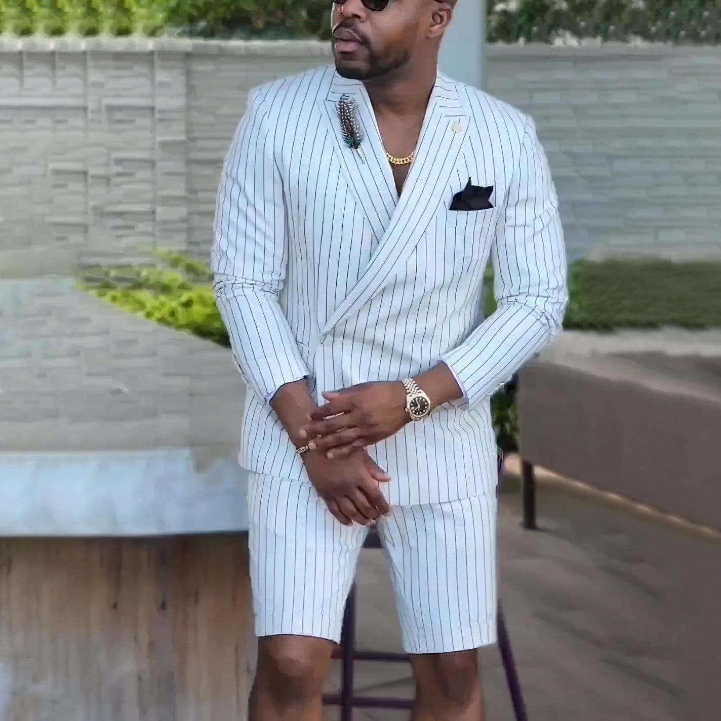 2023 Men's Suit Business Casual Two-Piece Set Groom Best Man Wedding Banquet Suit