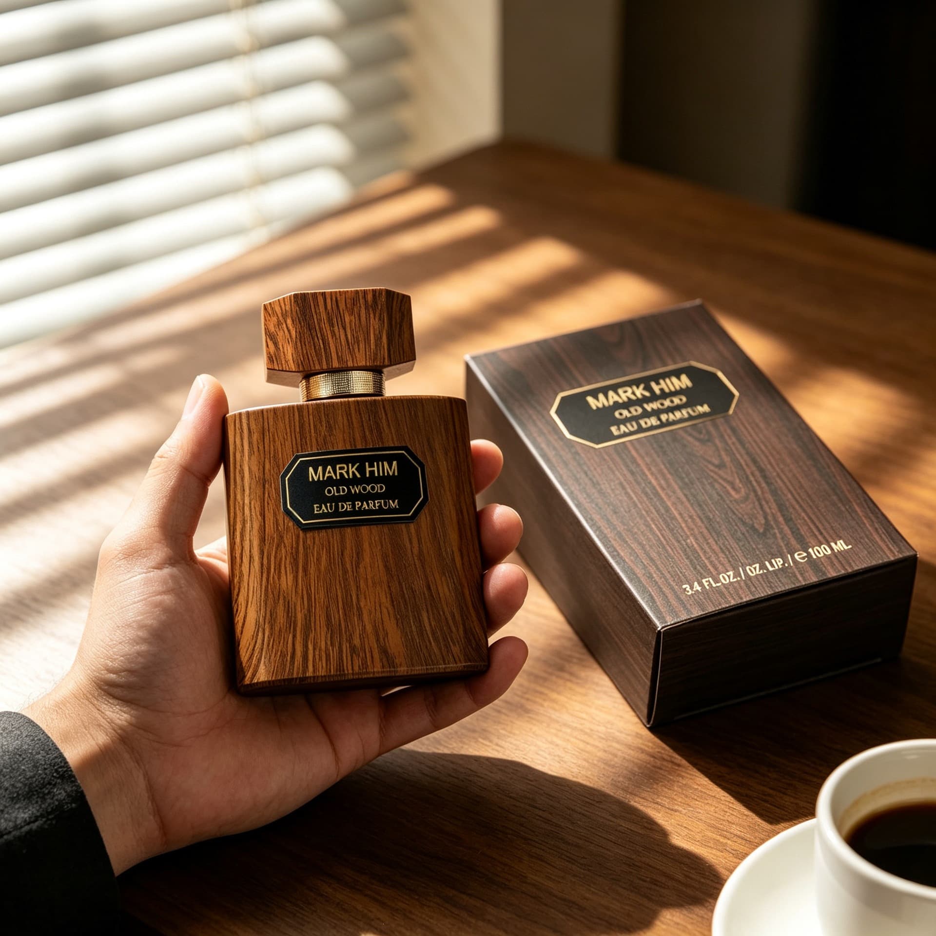 Foreign Trade Oud Agarwood Men's Perfume 100ml Long-lasting Woody Oriental Fragrance Mature and Steady Wood Perfume