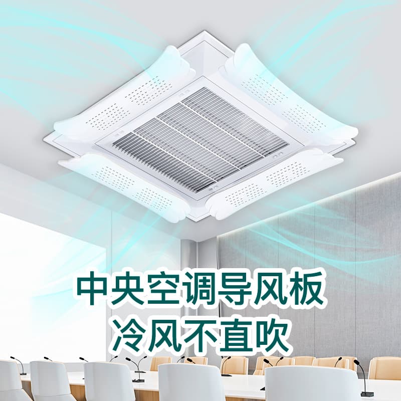 Summer Central Air Conditioner Wind Deflector No-installation Accessory Universal Telescopic Filter Anti-direct Blow Baffle