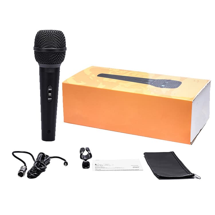 Wired Microphone for Home Singing Audio Amplifier KTV Karaoke Handheld Dynamic Wired Mic SV200