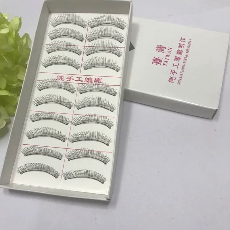 Whole Cluster False Eyelashes One-Piece Taiwan False Eyelashes 10 Pairs Handmade Natural Multiple Styles