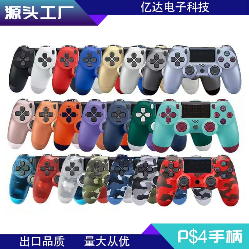 PS4 Controller Wireless Bluetooth Gamepad with Vibration Gyroscope Motion Sensing for PC, P4 Wireless 1:1 Gamepad