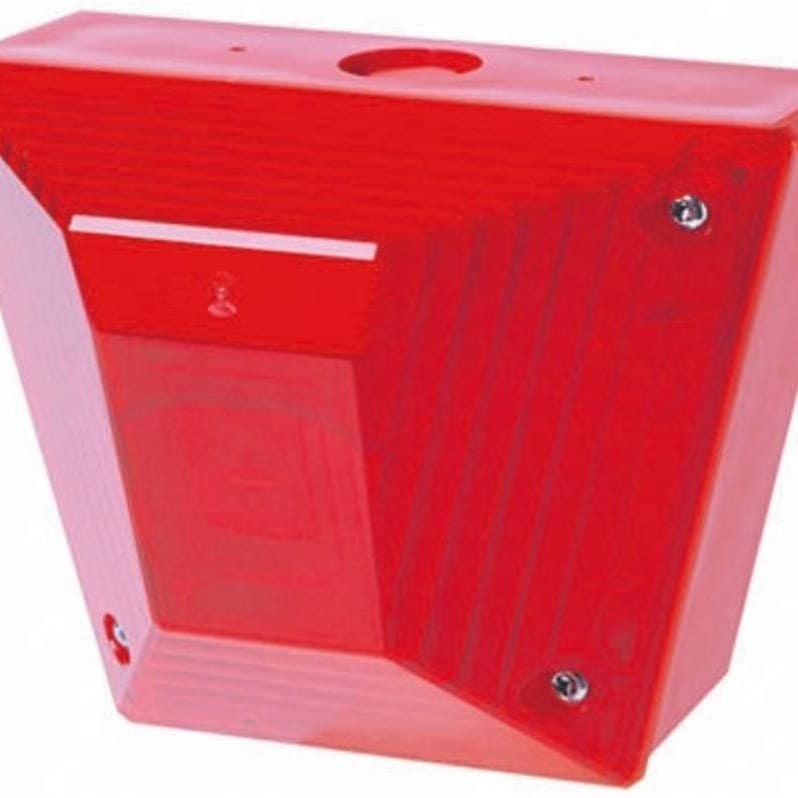 Eaton AS/B/230/RL Flashlight 230 V AC Red Lens, Red Housing 212mmx168mm
