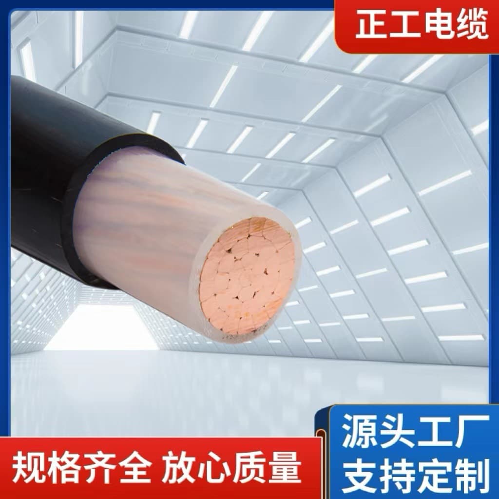 Factory custom wire and cable, cross-linked PVC copper core, YJV 1,2,3,4,5 core PVC cable