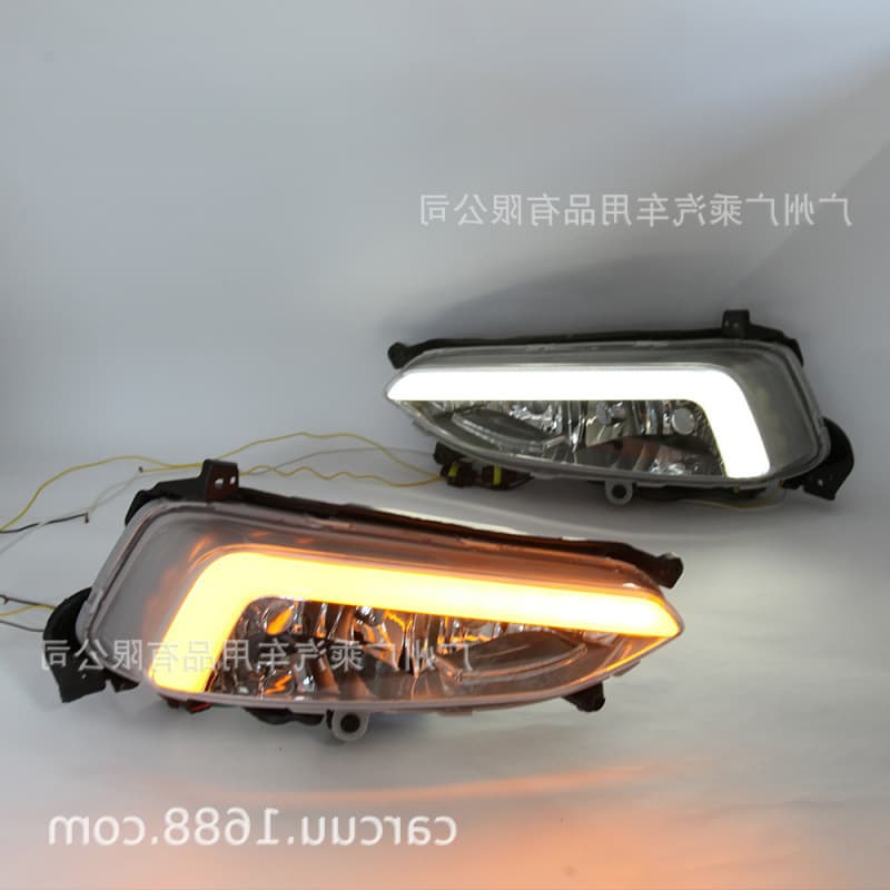Light Guide Daytime Running Light for Hyundai IX45 Santa Fe 2013-2016
