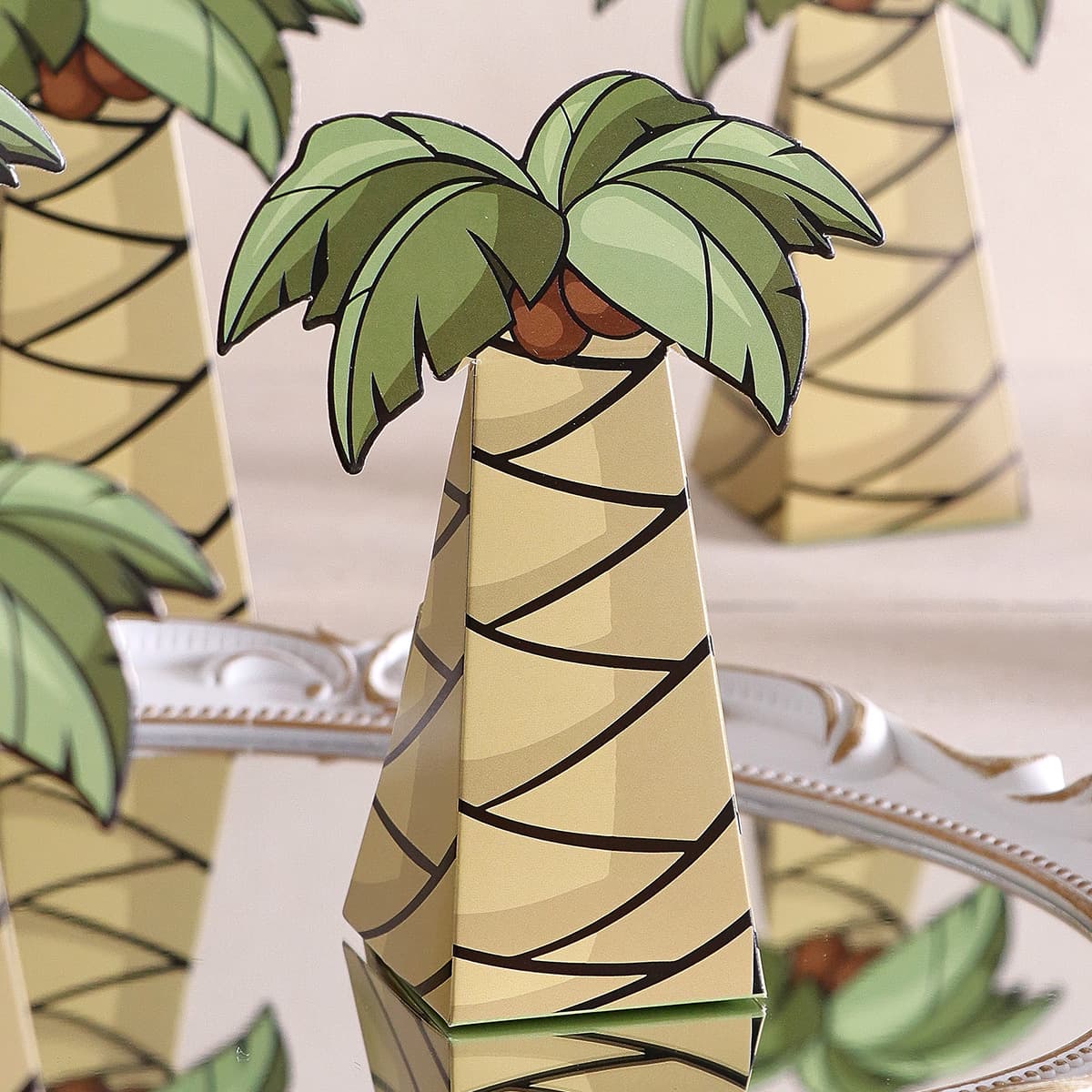 Saudi Palm Tree Candy Box Palm Tree Sugar Box Mini Gift Packaging Box Hot Selling for Middle East Cross-Border E-Commerce