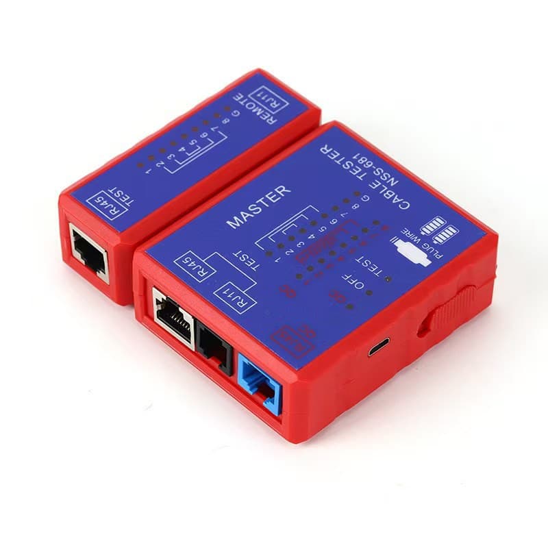 New Gigabit POE Anti-Burn Single-Ended RJ45 Connector Continuity Tester Network Cable Tester Line Finder