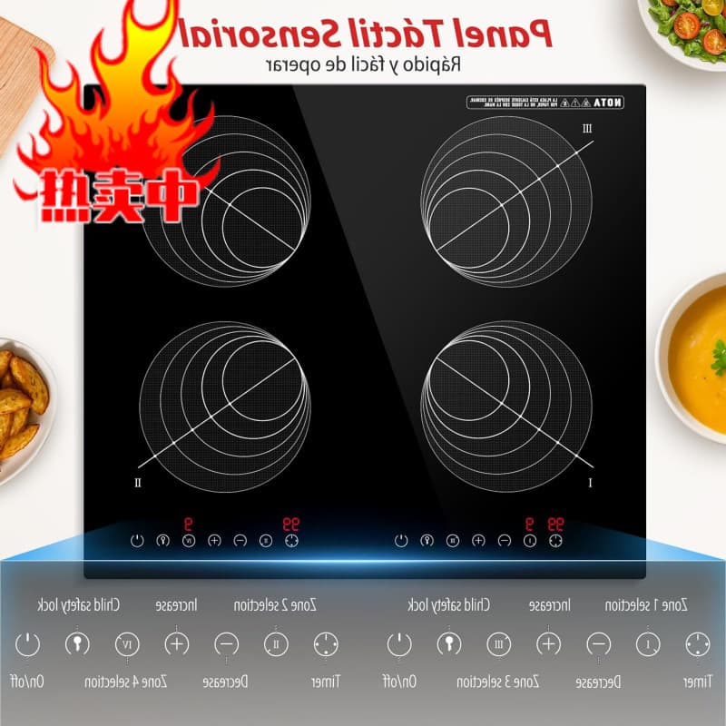 Factory SANGKEE Built-In/Recessed Induction Electric Grill