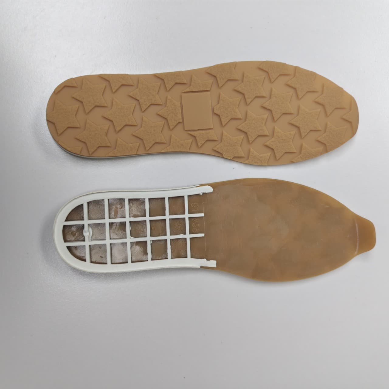 2024 Spring New German Training Women's Shoe Sole Retro Flat Forrest Gump Sole Casual Sports TPU Sole