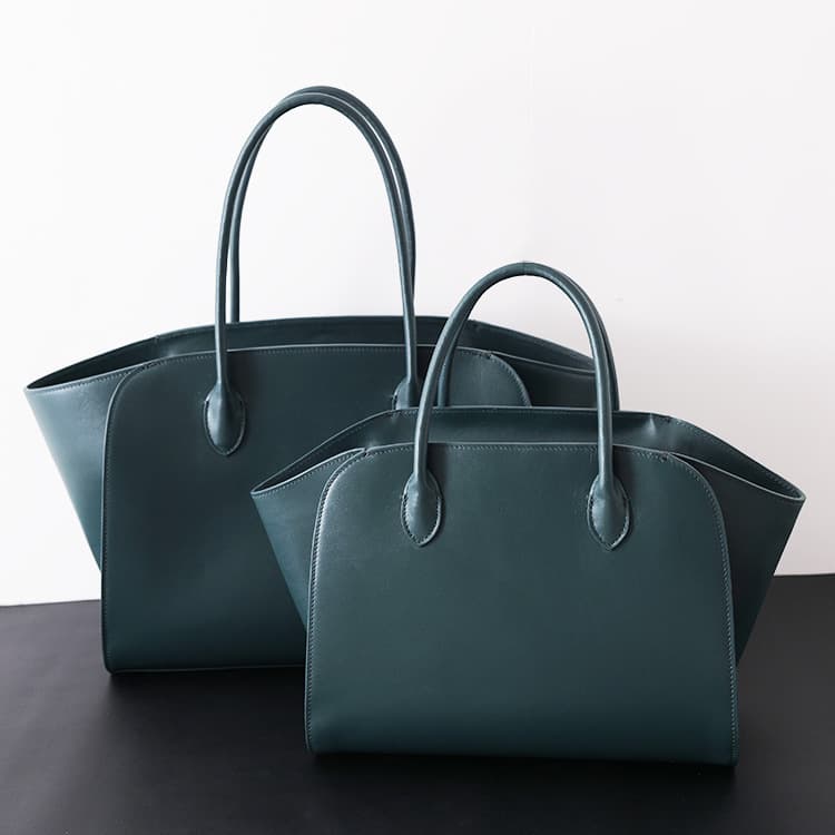 100% first layer cowhide large capacity tote bag genuine leather trend niche wings light luxury high quality commuter bag