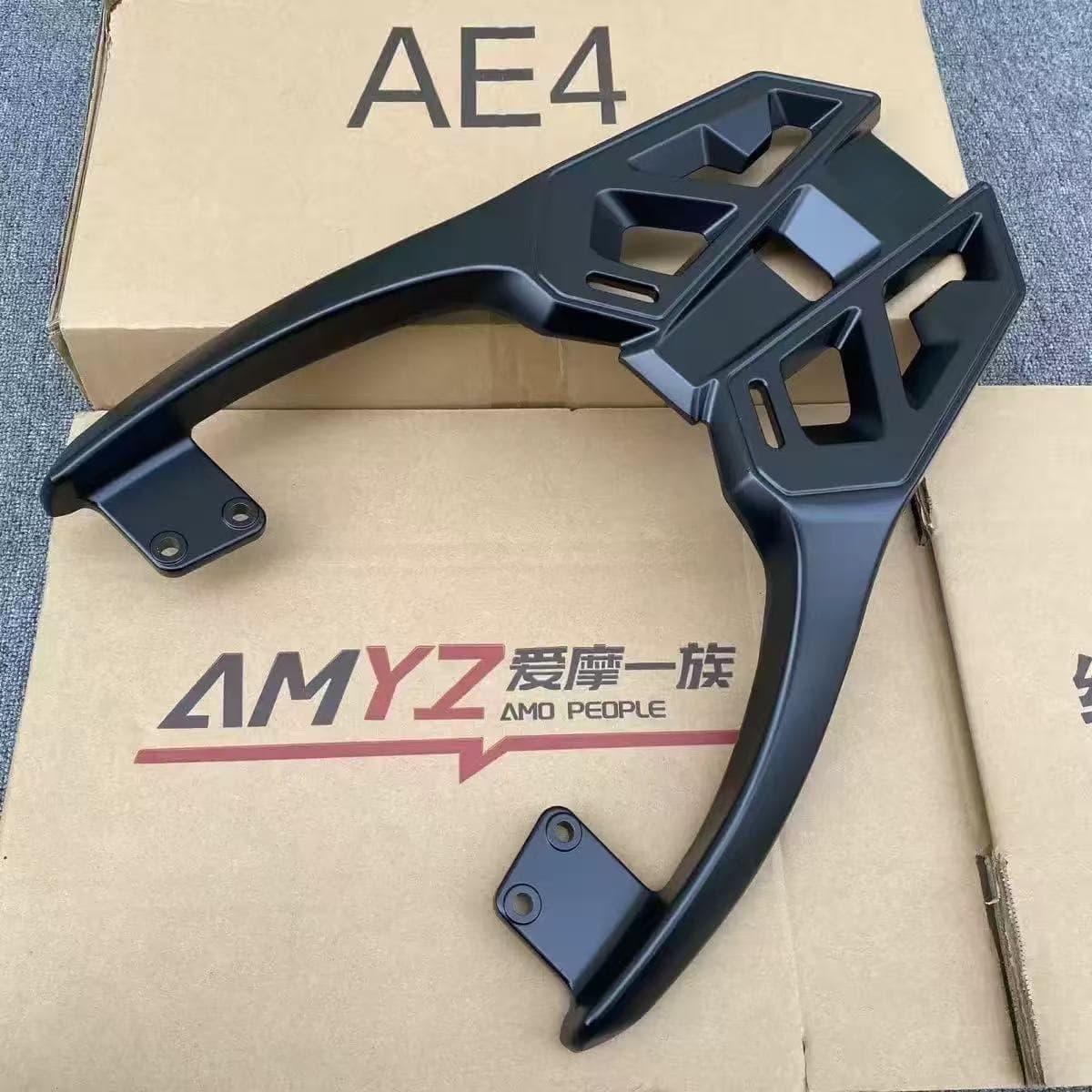 25 Model ZEEHO Electric Vehicle AE4 Aluminum Alloy Tail Rack Rear Carrier AE4 Pro Aluminum Alloy Top Case Rack AE4 Delivery Rack