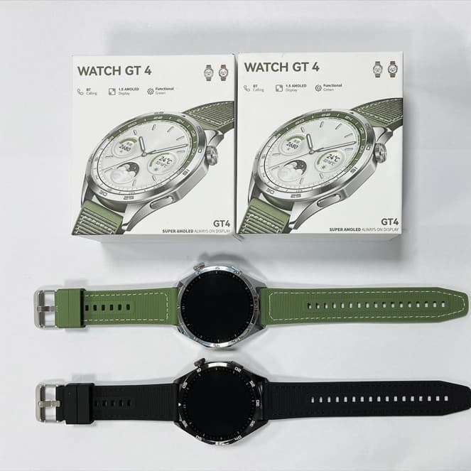Smart Watch ⌚️ Huaqiangbei Smart Watch Round Screen HD Bluetooth Sports Watch Heart Rate Blood Oxygen Monitor