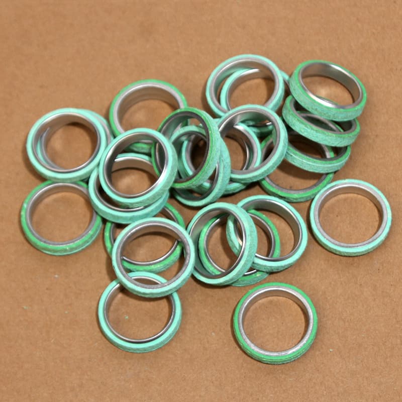 Motorcycle GY6 125 Engine Asbestos-Free Gasket GY6 150 Exhaust Pipe Gasket Cylinder Head Exhaust Gasket GY6 50