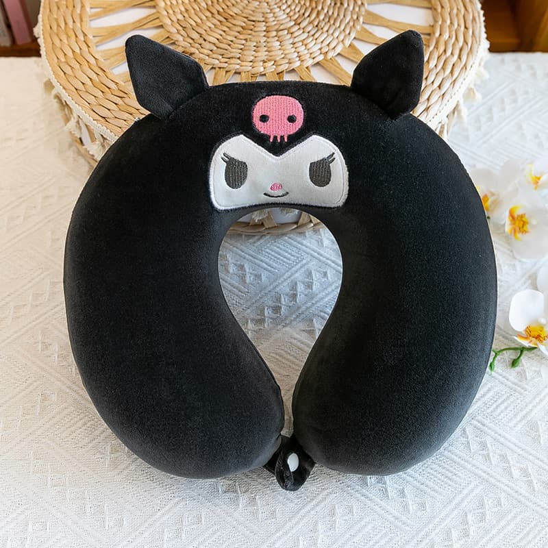 Memory Foam U-Shaped Pillow High-Quality Slow Rebound Neck Support Pillow for Students Nap, Travel, and Business Trip Neck Protector