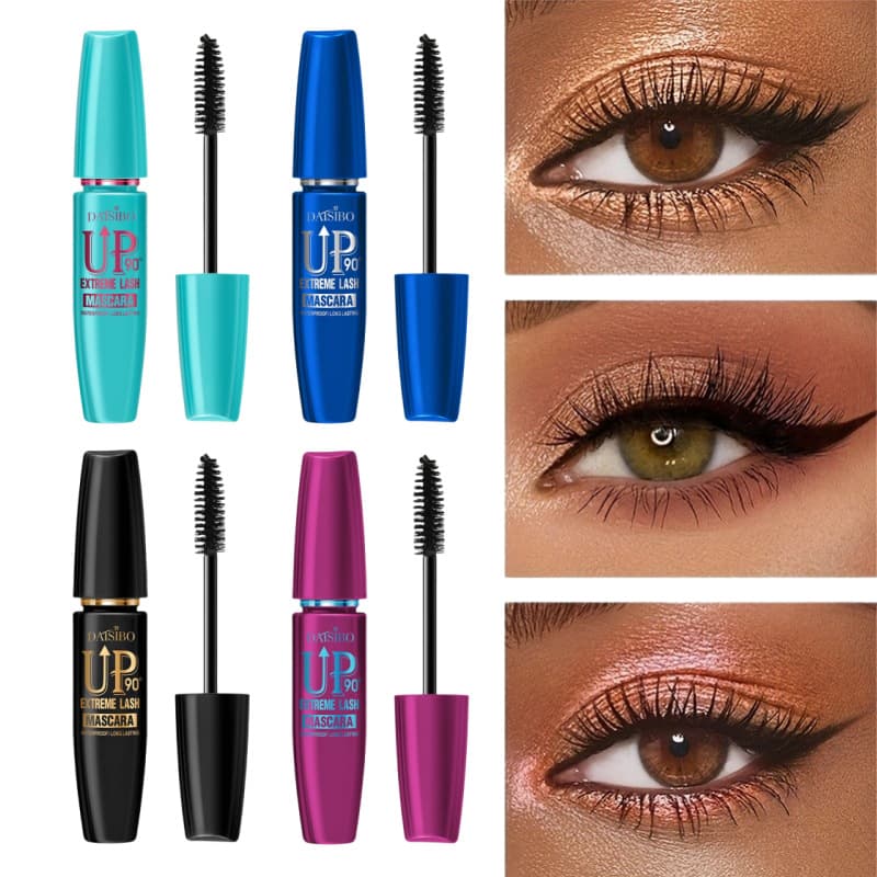DAISIBO Cross-border Four-color Mascara Waterproof Sweat-proof Lengthening Non-smudge Long-lasting Voluminous TEMU Mascara