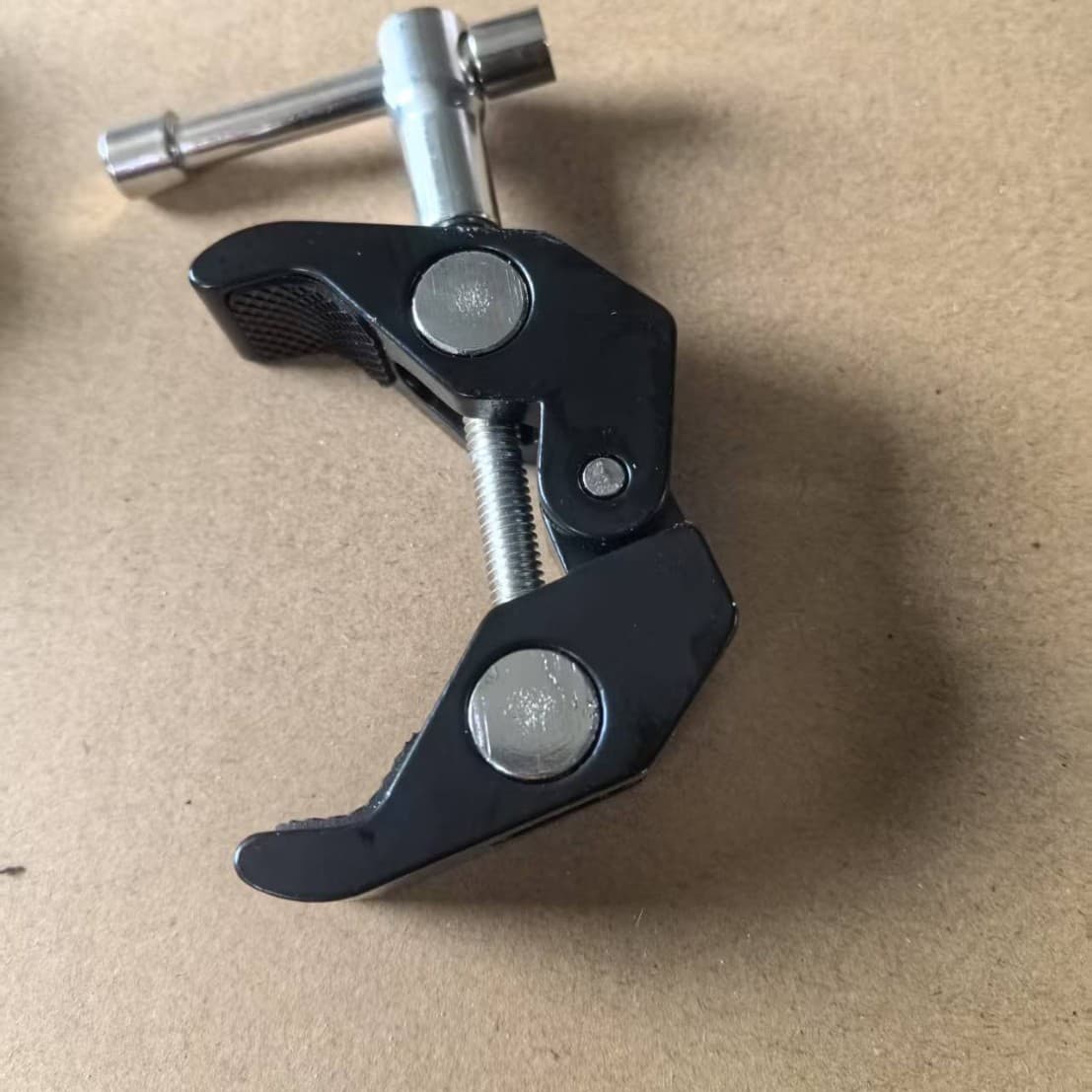 Desktop stand crab clamp clip
