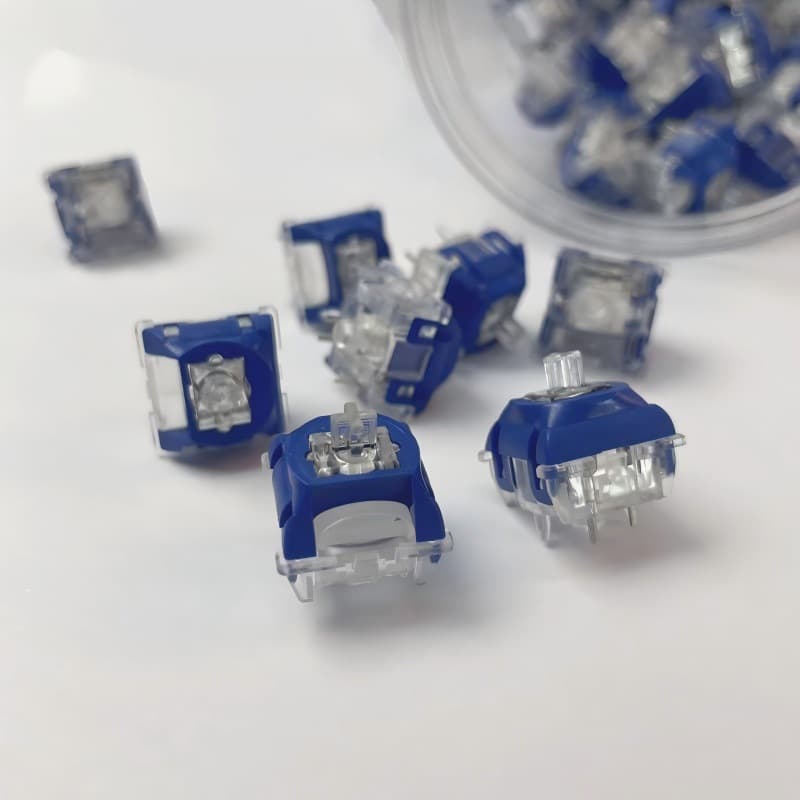 Wholesale cross-border TTC Neptune switch body, high-speed rail style structure, customized linear DIY mechanical keyboard switch
