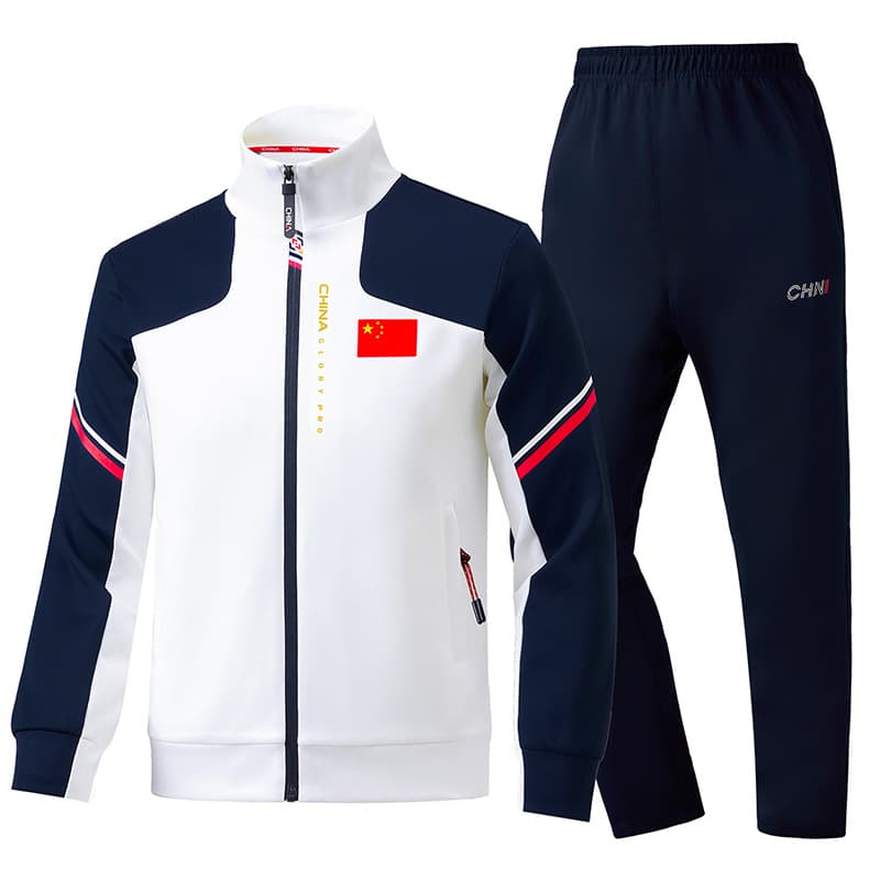 Spring New Sports Suit Men Women Athlete Award Ceremony Uniform Student Group School Uniform Martial Arts Taekwondo