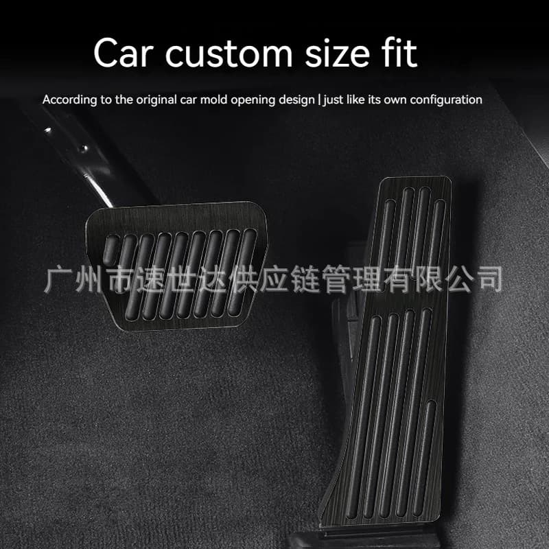 Universal Throttle Pedal for BMW Cars, Metal Brake Pedal for BMW X3 X4 X6 X5, Foot Pedal Modification Accessories