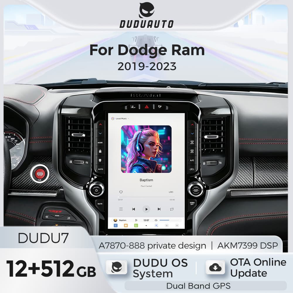 For 13.1inch Dodge Ram 2019-2023 DUDU7 Custom Private Mold