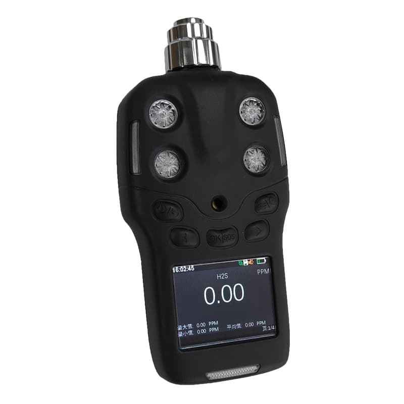 Portable Sulfur Dioxide Detector Gas Concentration Tester Leak Detection Alarm